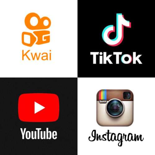 Kwai TikTok YouTube Instagram 