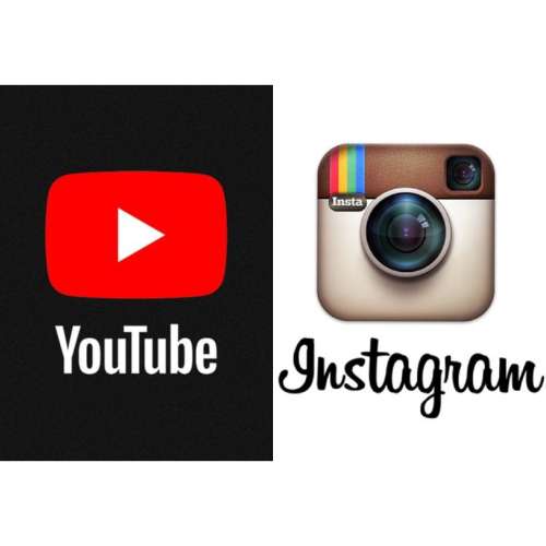 YouTube Instagram 